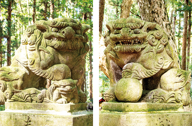 いちごの狛犬 狛犬情報 | おしゃべり狛犬探訪の旅スタンプラリー2025